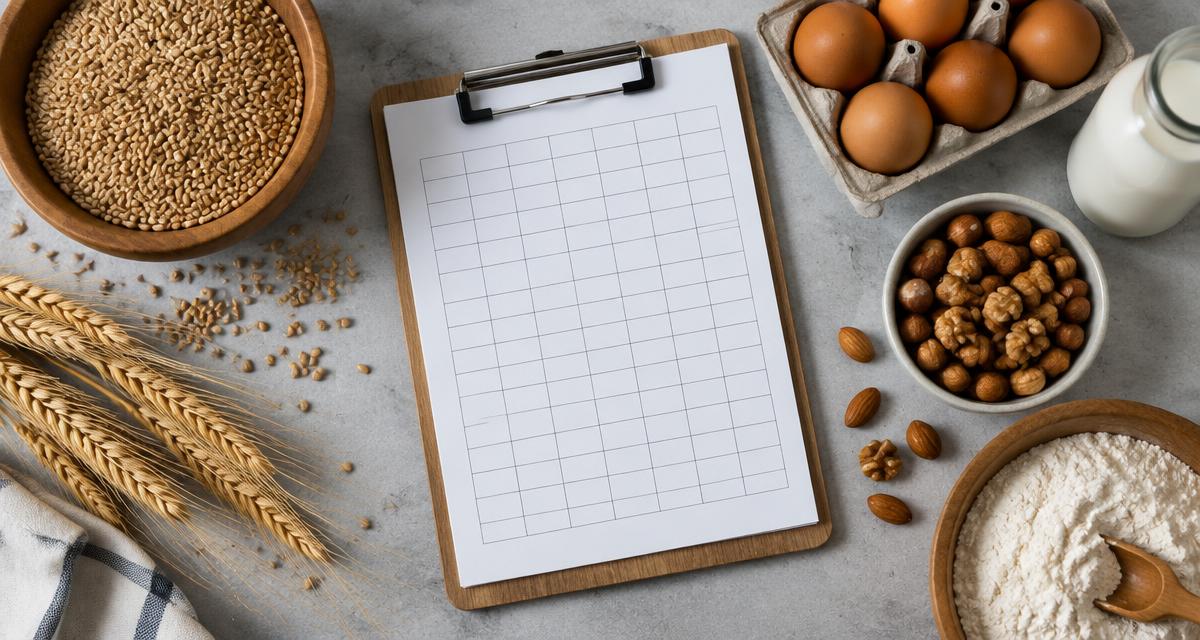 Allergen Matrix for Your Menu: UK Guide + Template