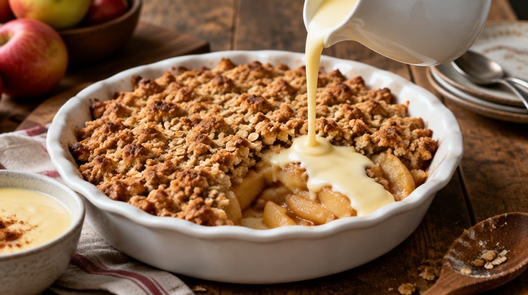 Apple & Oat Crumble