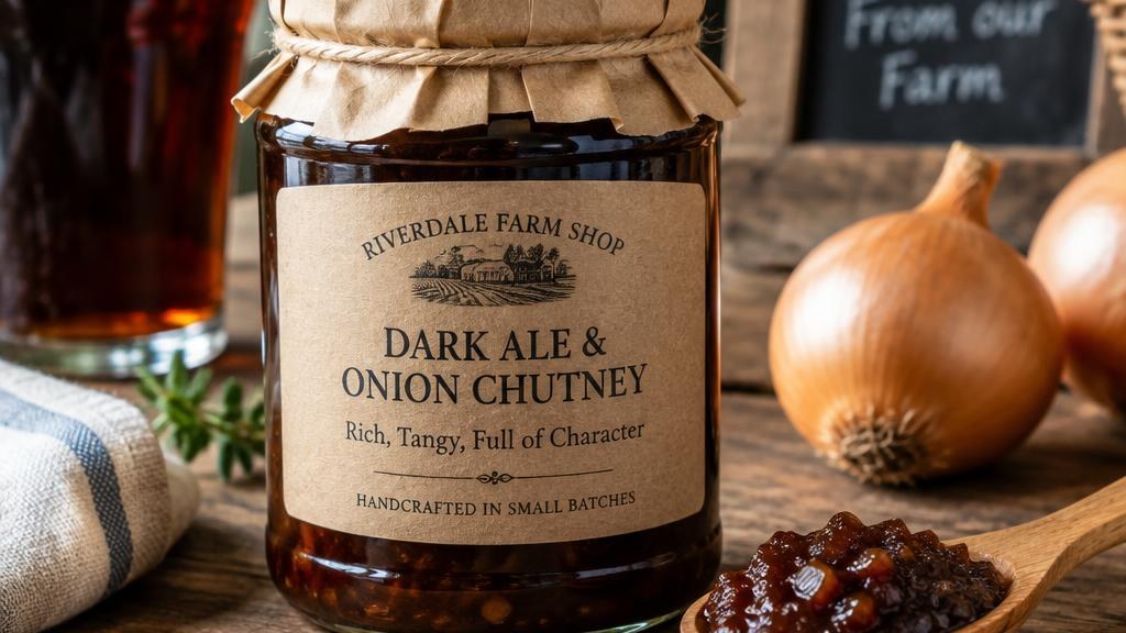 Ale & Onion Chutney (300g)