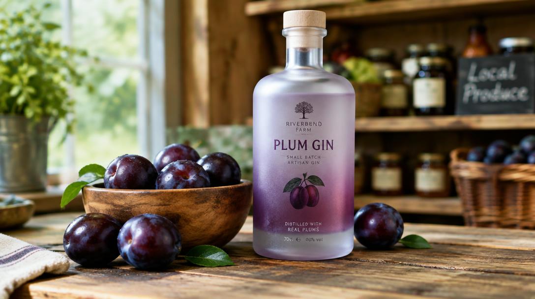 Meadow Plum Gin (50cl)